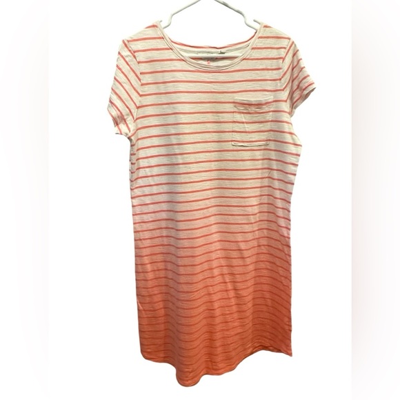 Vineyard Vines pink/white dress size M - Picture 2 of 7